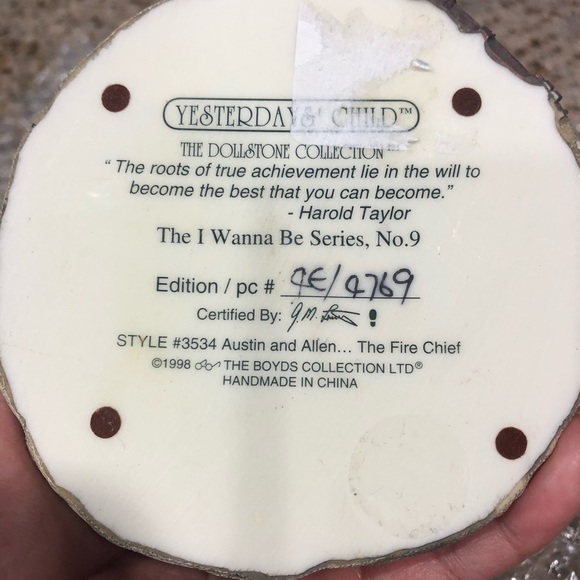 Yesterday’s Child - Doll Stone Collection - Picture 5 of 5